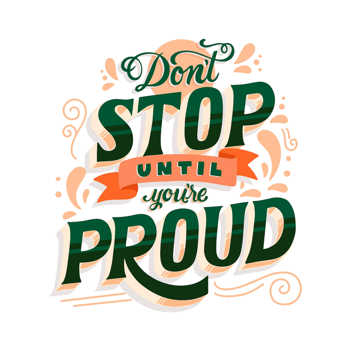 T-Shirt of Motivational Quote