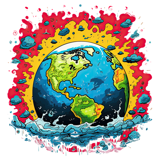 T-Shirt (White) for Global Warming