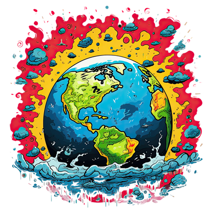 T-Shirt (White) for Global Warming
